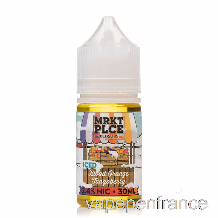 Tangoberry Orange Sanguine Glacée - Sels Mrkt - Stylo Vape 30 Ml 48 Mg